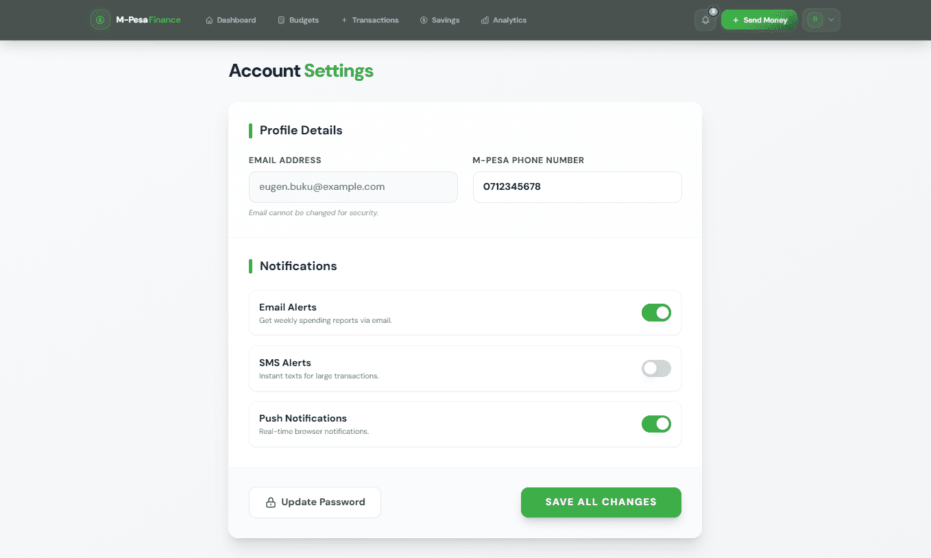 mpesa fiance settingspage.png